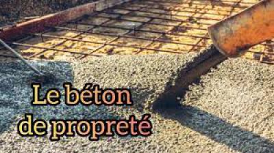 Béton de propreté